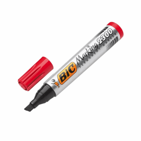 Marqueur Permanent Bic 2300 Rouge