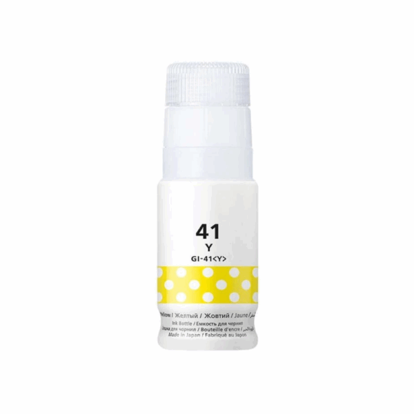 Bouteille D'encre CANON Adaptable GI-41YA Yellow