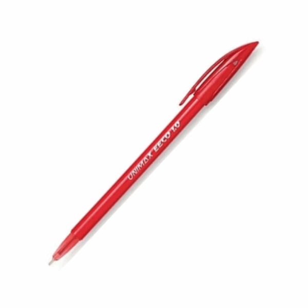 Stylo à Bille Unimax Ecco 1.0 mm ROUGE