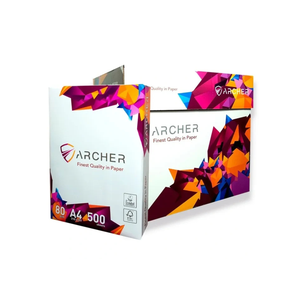 RAME PAPIER EXTRA BLANC ARCHER A4 80GR