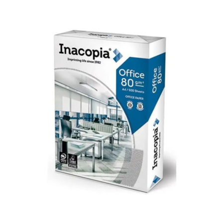 Ram Papier Inacopia A4 80G 500F Blanc