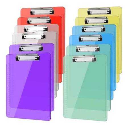 Porte-bloc A4 avec Pince Plastic