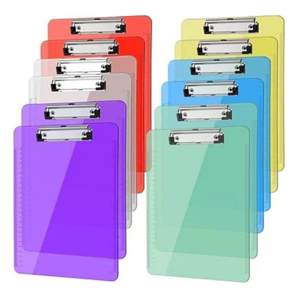 Porte-bloc A4 avec Pince Plastic